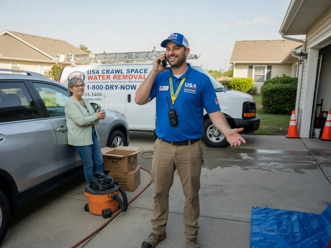 Crawl Space Water Removal Jeffersonton, VA FAQs